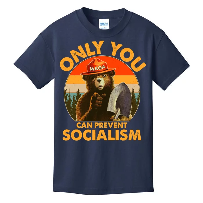 Only You Can Prevent Socialism Vintage Kids T-Shirt