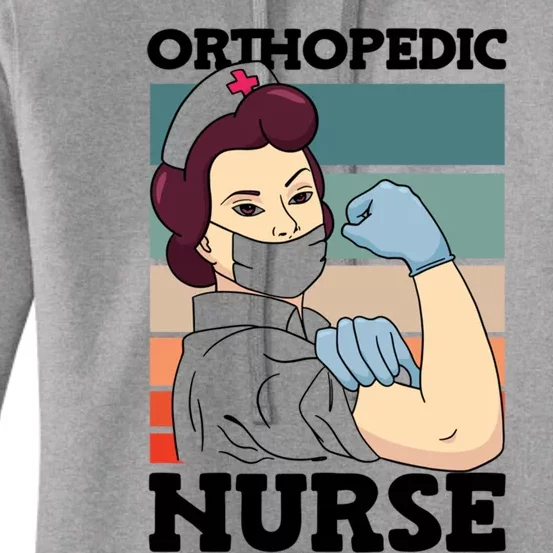 Orthopedic Nurse Nursing Profession National Nurses Day Cool Gift Women's Pullover Hoodie