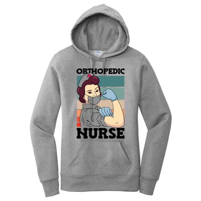 Orthopedic Nurse Nursing Profession National Nurses Day Cool Gift Women's Pullover Hoodie