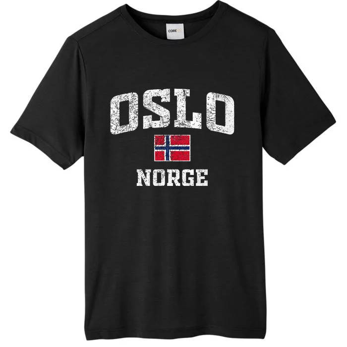 Oslo Norge Norway ChromaSoft Performance T-Shirt