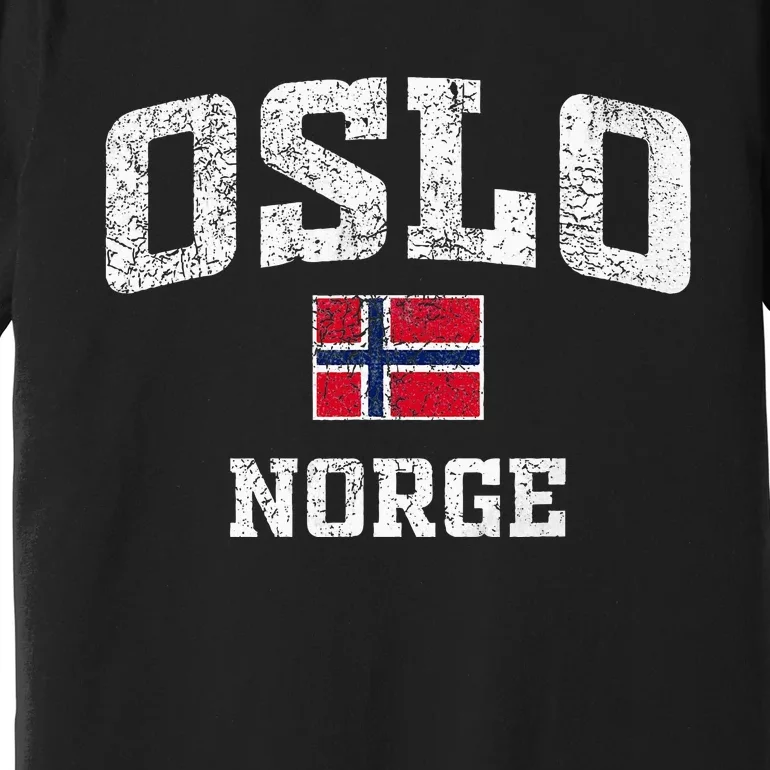 Oslo Norge Norway Premium T-Shirt