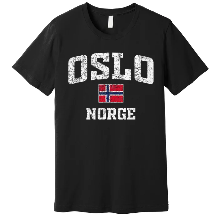 Oslo Norge Norway Premium T-Shirt