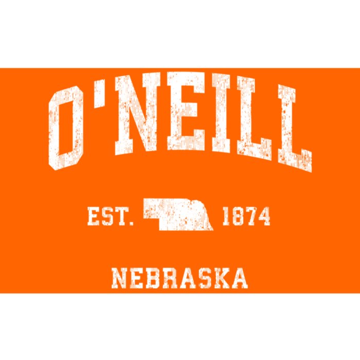 ONeill Nebraska Ne Vintage Athletic Bumper Sticker