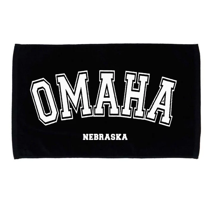 Omaha Nebraska Microfiber Hand Towel