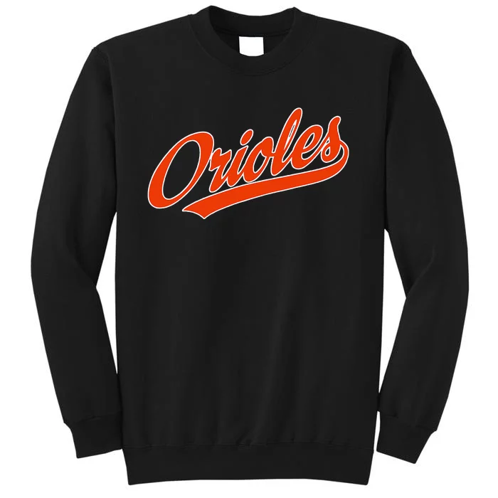 Orioles Name Retro Tall Sweatshirt