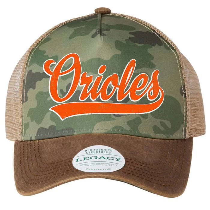 Orioles Name Retro Vintage Gift Legacy Tie Dye Trucker Hat