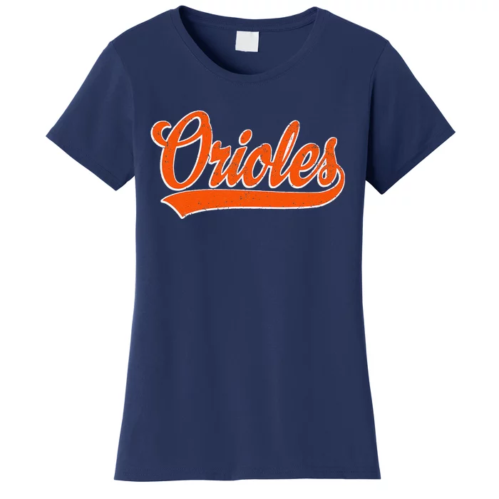 Orioles Name Retro Vintage Gift Women's T-Shirt