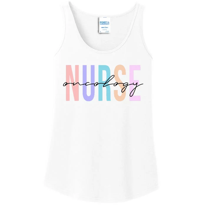 Oncology Nurse Registered Nurse Ladies Essential Tank