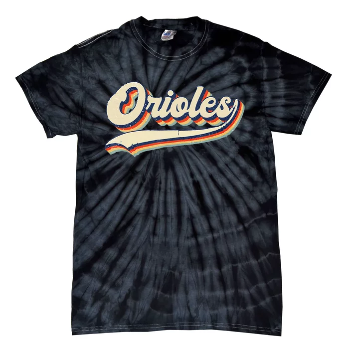 Orioles Name Retro Vintage Gift Tie-Dye T-Shirt