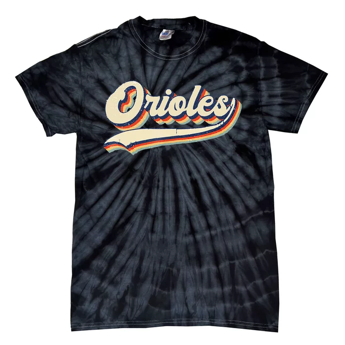 Orioles Name Retro Vintage Gift Tie-Dye T-Shirt