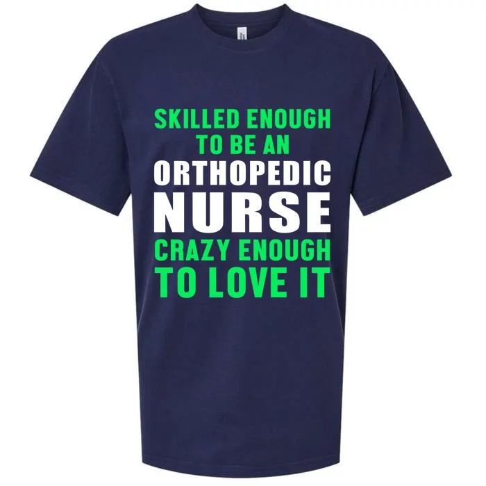 Orthopedic Nurse Skilled Ortho Nursing Rn Gift Sueded Cloud Jersey T-Shirt