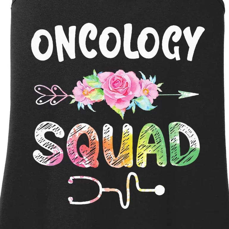 Oncology Nurse Squad Oncology Matching Nurse Ladies Essential Tank