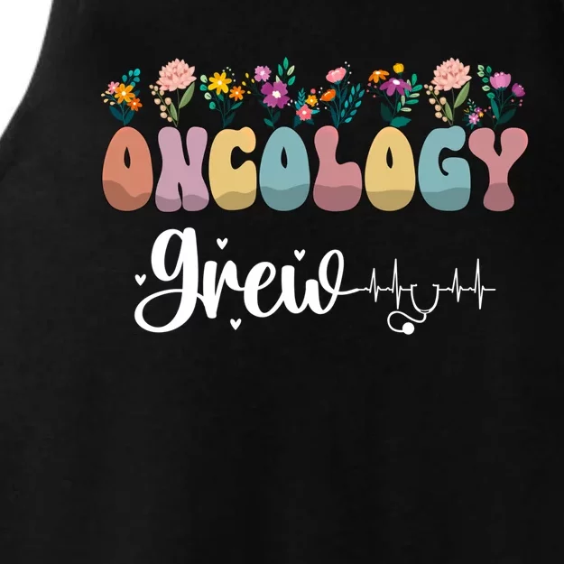 Oncology Nurse Squad Oncology Nurse Team Oncology Departt Cool Gift Ladies Tri-Blend Wicking Tank