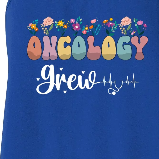 Oncology Nurse Squad Oncology Nurse Team Oncology Departt Cool Gift Women's Racerback Tank