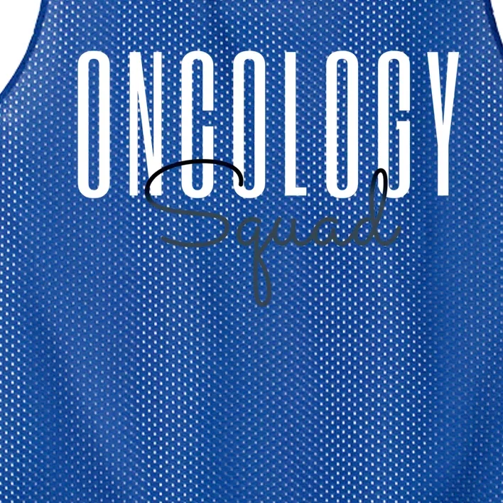 Oncology Nurse Squad Cancer Team Funny Gift Mesh Reversible Basketball Jersey Tank