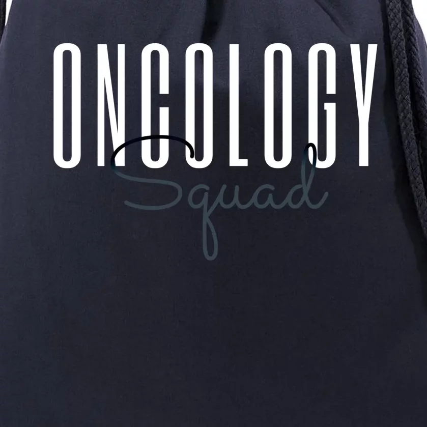 Oncology Nurse Squad Cancer Team Funny Gift Drawstring Bag