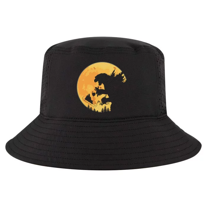 Oh No Santa Christmas Dinosaur Cool Comfort Performance Bucket Hat