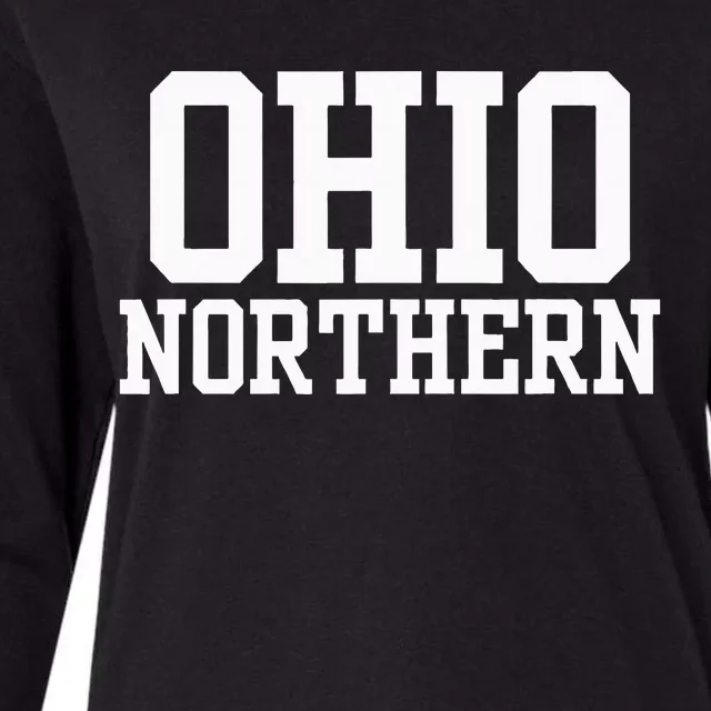 Ohio Northern University Womens Cotton Relaxed Long Sleeve T-Shirt