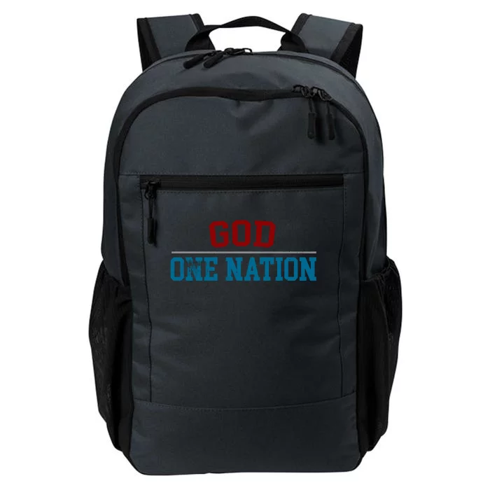 One Nation Under God American Christian Patriotic Pride Great Gift Daily Commute Backpack