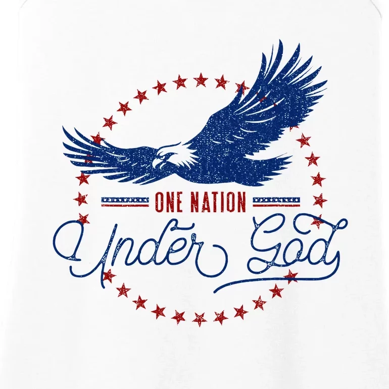 One Nation Under God Ladies Essential Tank