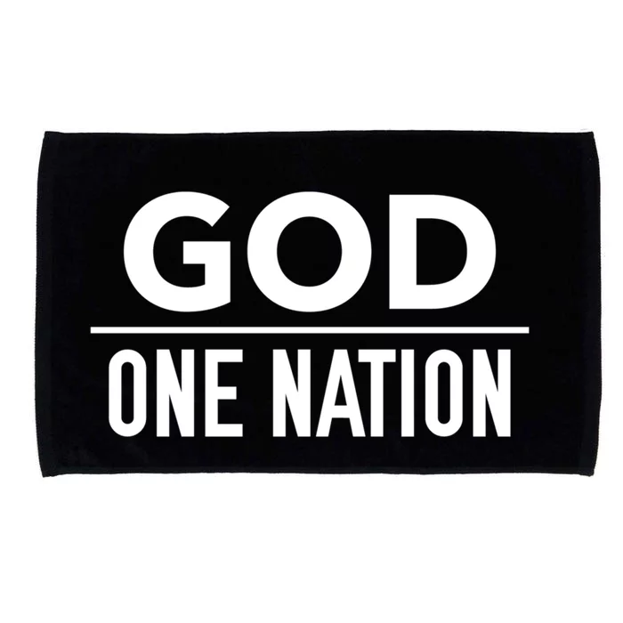 One Nation Under God Usa Creative Design Gift Microfiber Hand Towel