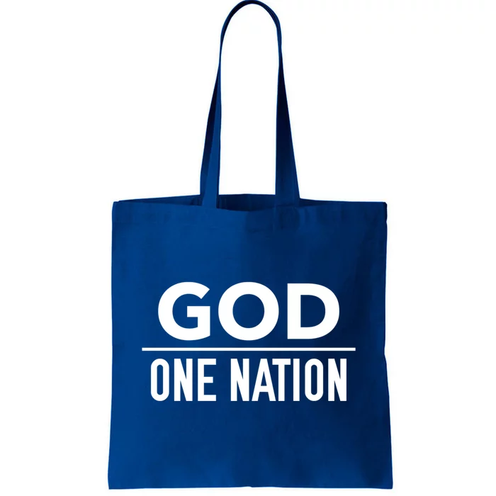 One Nation Under God Usa Creative Design Gift Tote Bag