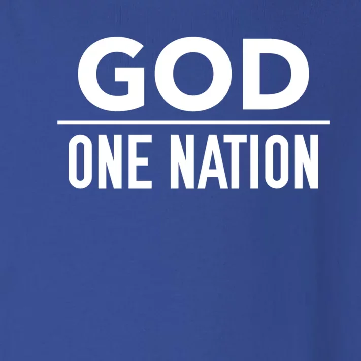 One Nation Under God Usa Creative Design Gift Toddler Long Sleeve Shirt