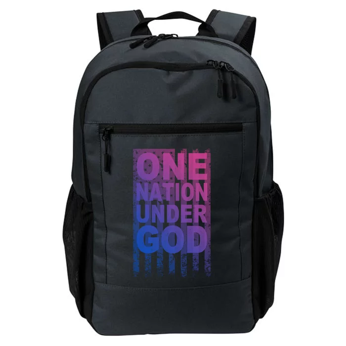 One Nation Under God Not Governt Conservative Gift Daily Commute Backpack