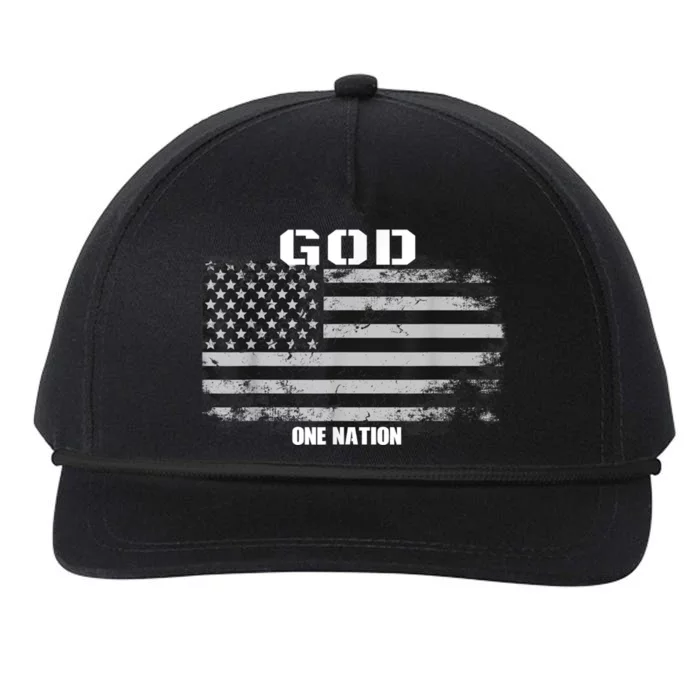 One Nation Under God Snapback Five-Panel Rope Hat