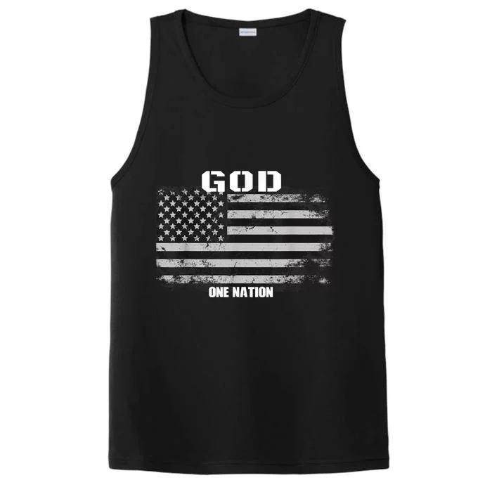 One Nation Under God Performance Tank