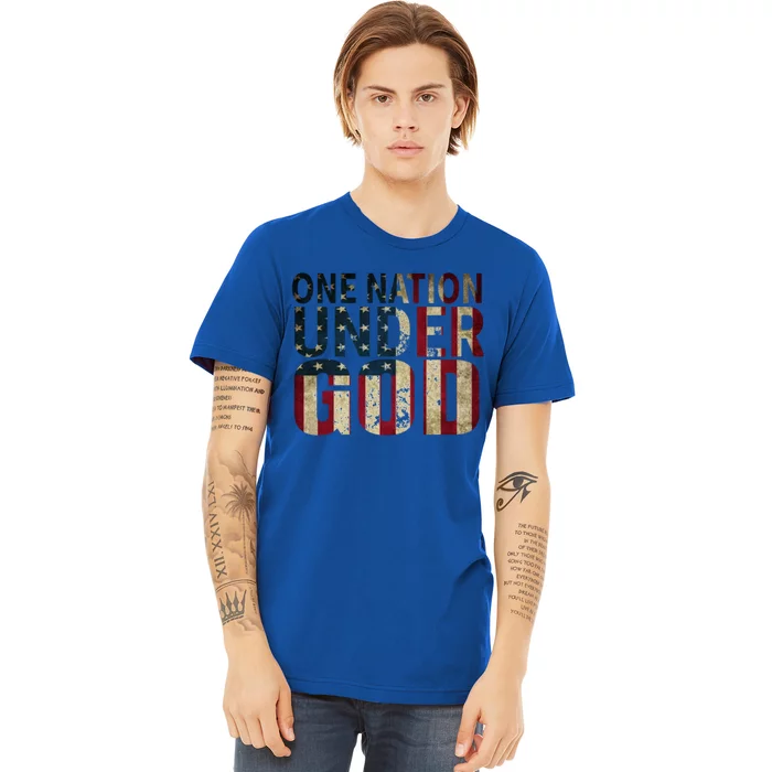 One Nation Under God Gift Premium T-Shirt