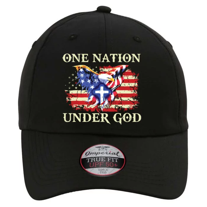 One Nation Under God Patriotic Usa Christian The Original Performance Cap