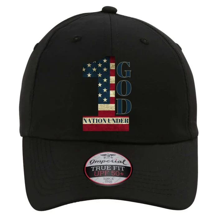 One Nation Under God Patriotic Gift The Original Performance Cap