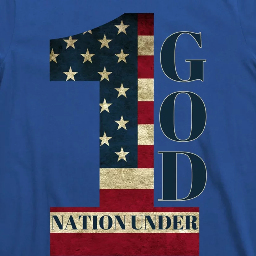 One Nation Under God Patriotic Gift T-Shirt