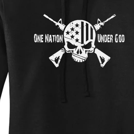 One Nation Under God Women's Pullover Hoodie