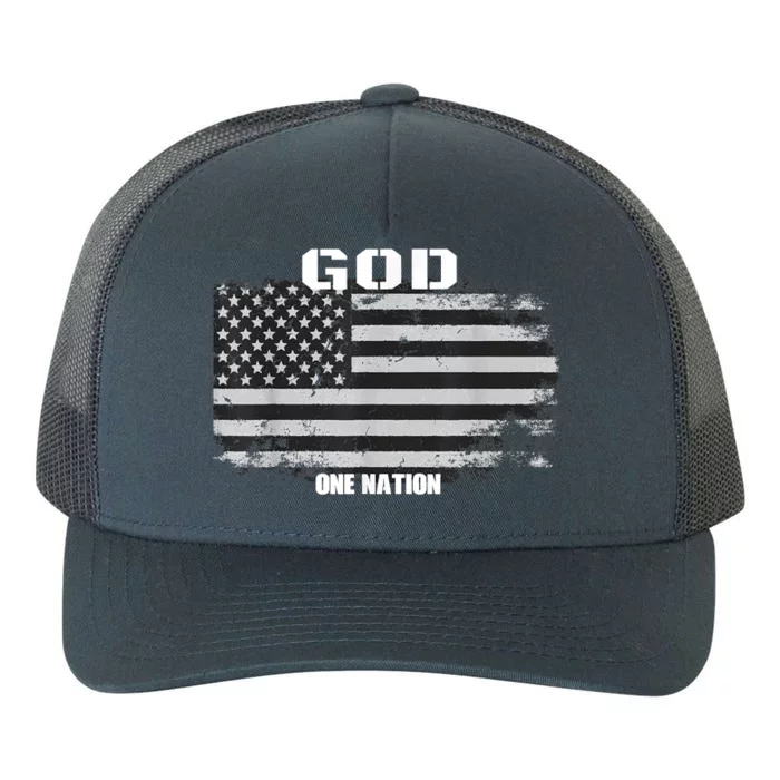 One Nation Under God Yupoong Adult 5-Panel Trucker Hat