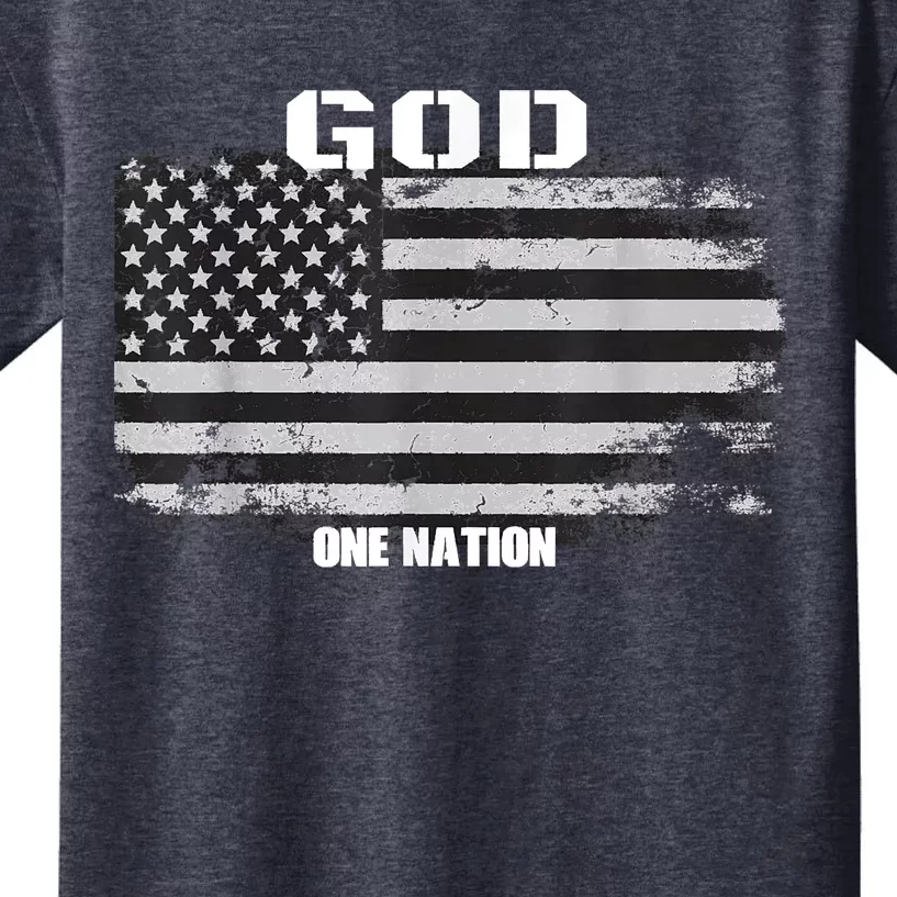 One Nation Under God Kids T-Shirt