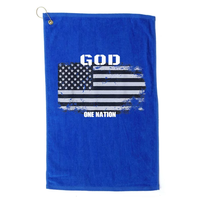 One Nation Under God Platinum Collection Golf Towel