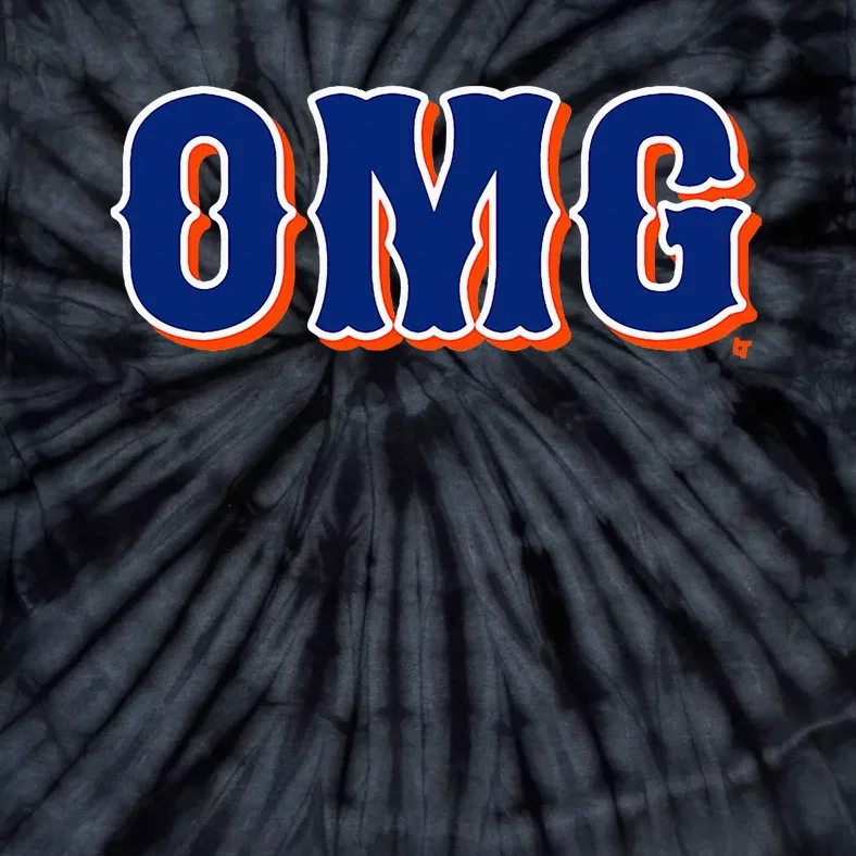 Omg New York Baseball Tie-Dye T-Shirt