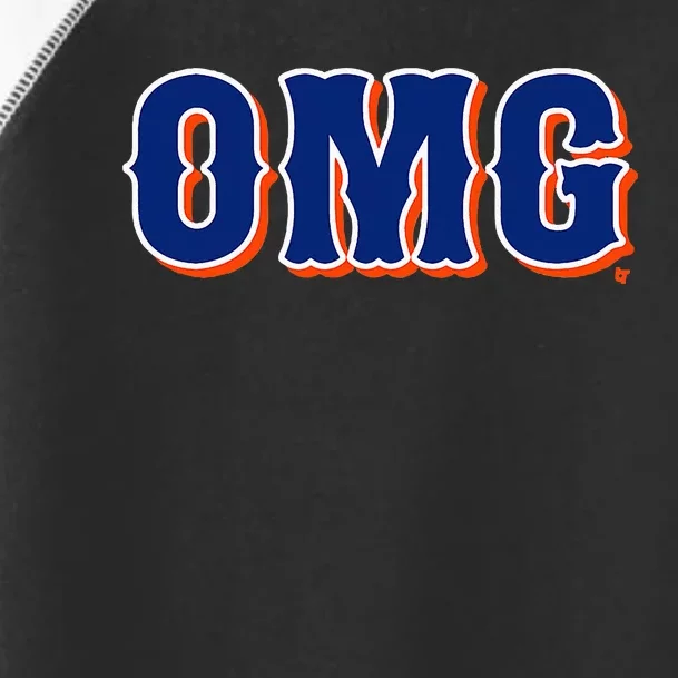 Omg New York Baseball Toddler Fine Jersey T-Shirt