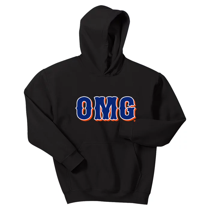 Omg New York Baseball Kids Hoodie