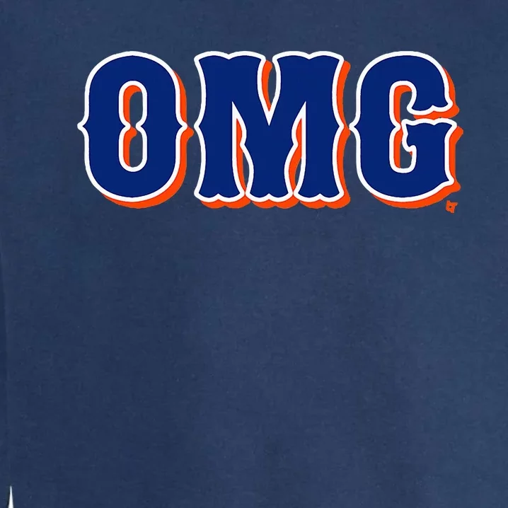 Omg New York Baseball Garment-Dyed Sweatshirt