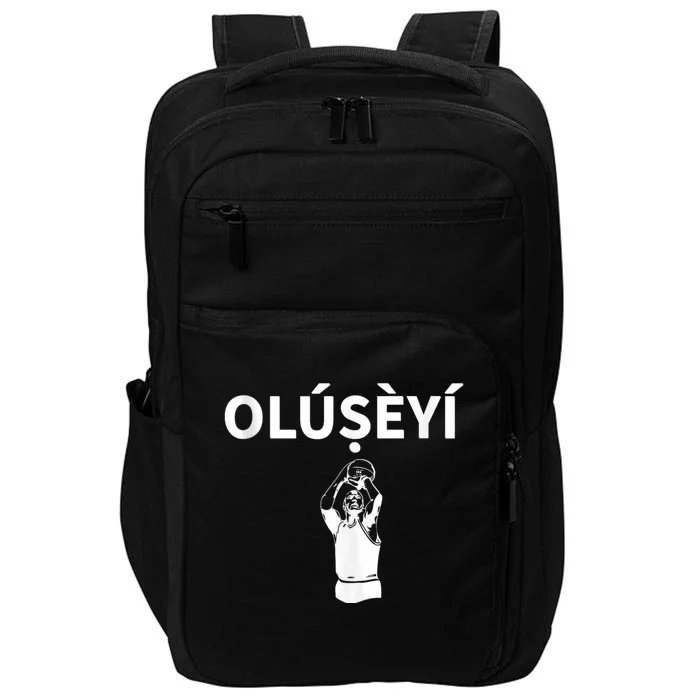 Oluseyi Nigeria Yoruba Name Impact Tech Backpack