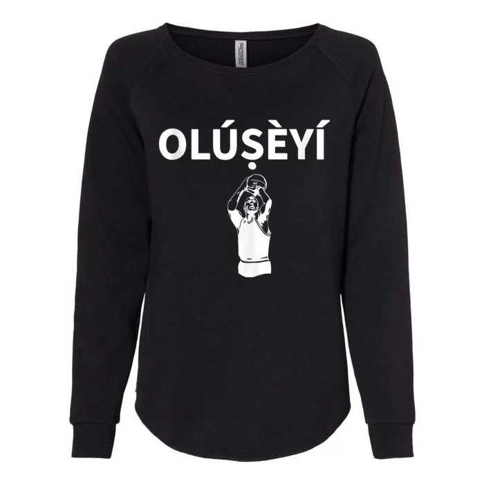 Oluseyi Nigeria Yoruba Name Womens California Wash Sweatshirt