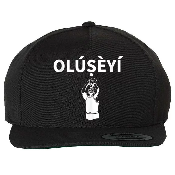 Oluseyi Nigeria Yoruba Name Wool Snapback Cap