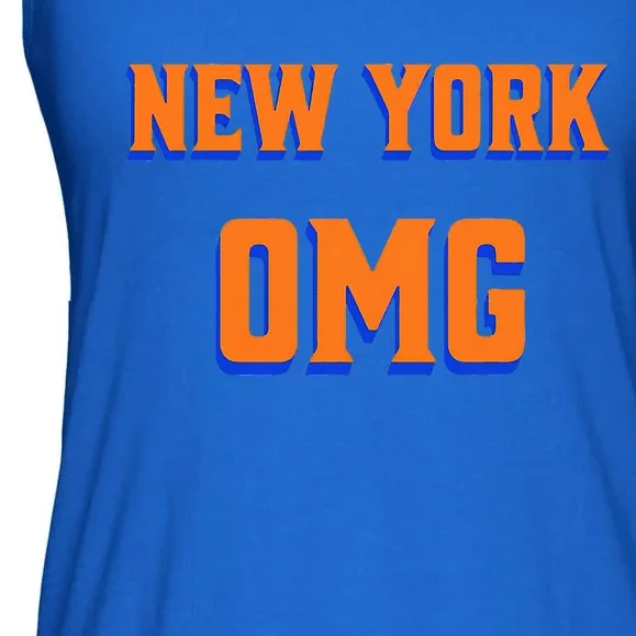 Omg New York Ladies Essential Flowy Tank