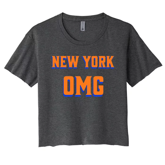 Omg New York Women's Crop Top Tee