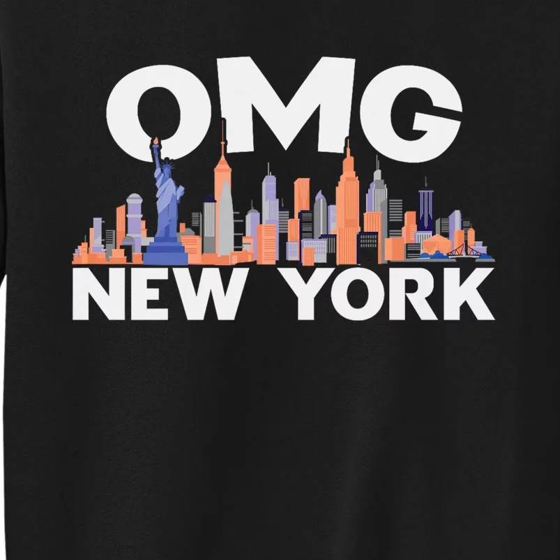 Omg New York Ny Tall Sweatshirt