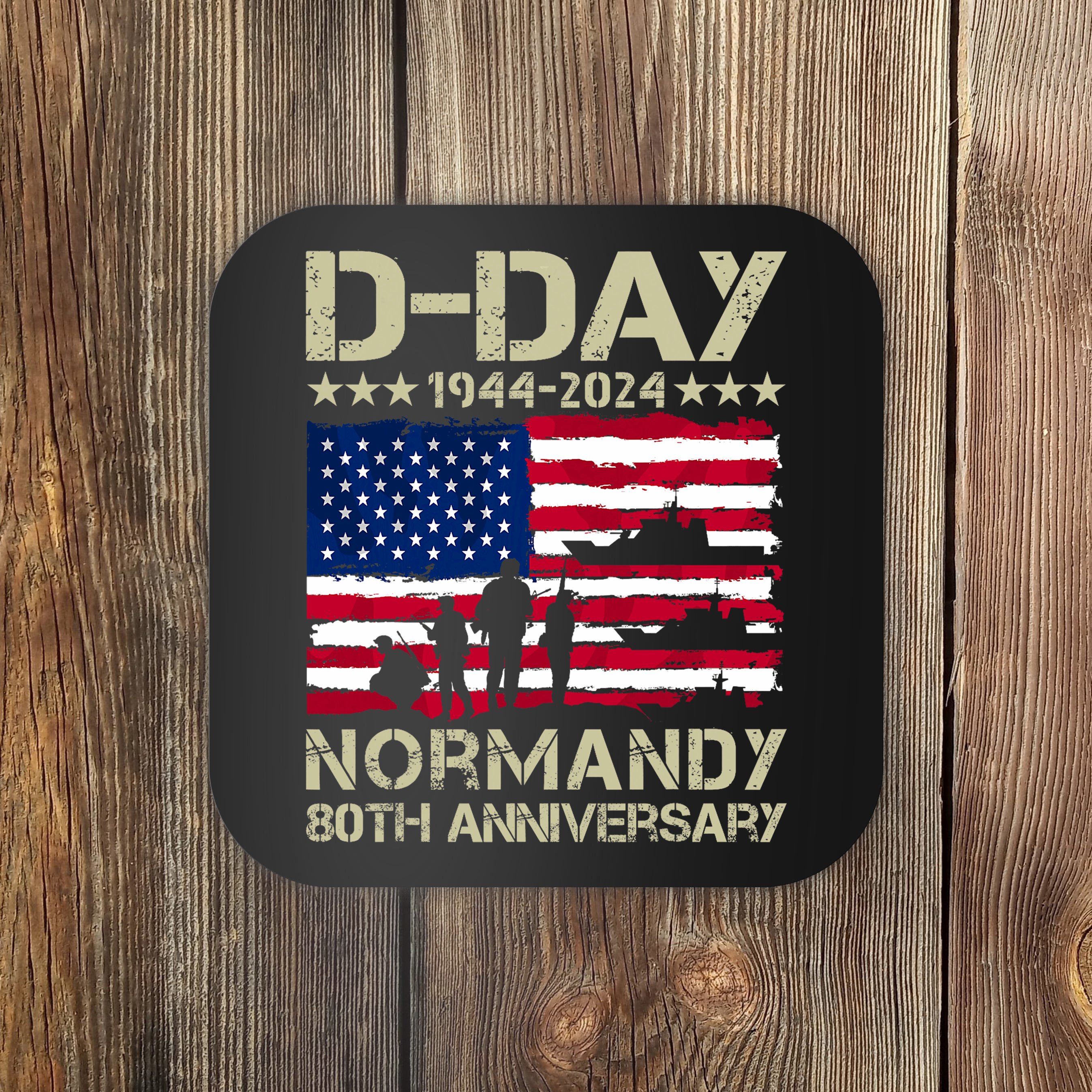 Operation Overlord 1944 Dday 2024 80th Anniversary Normandy Coaster ...