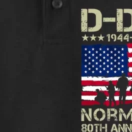 Operation Overlord 1944 Dday 2024 80th Anniversary Normandy Dry Zone Grid Performance Polo